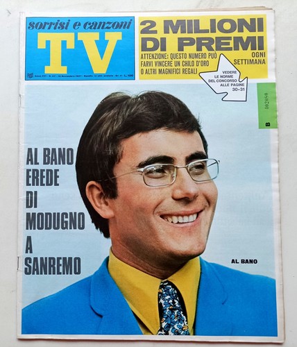 Rivista sorrisi canzoni - e,