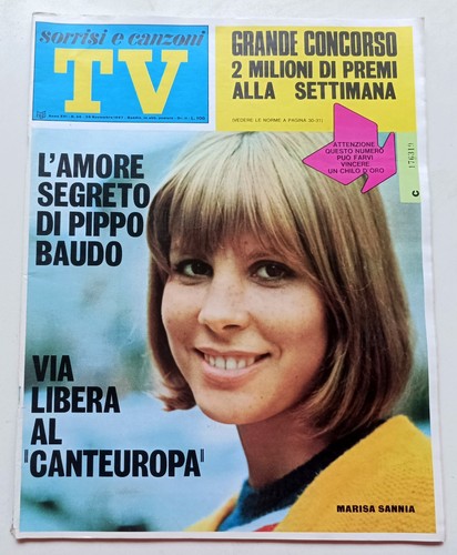 Rivista sorrisi canzoni - tv,