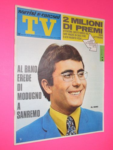 Sorrisi canzoni anno - tv,